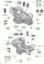 09-  500 Efi (09- Decals 500 Efi)
