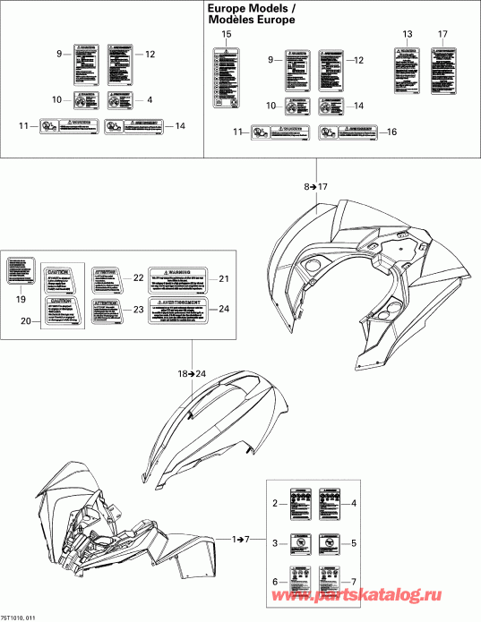  - Fender And Central Panel Kit