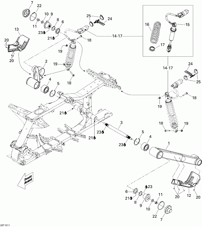 ATV - Rear Suspension