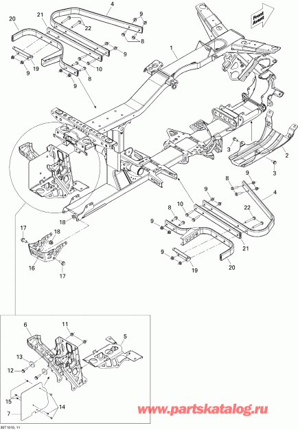  BRP Renegade 800R EFI Xxc, 2010  - 