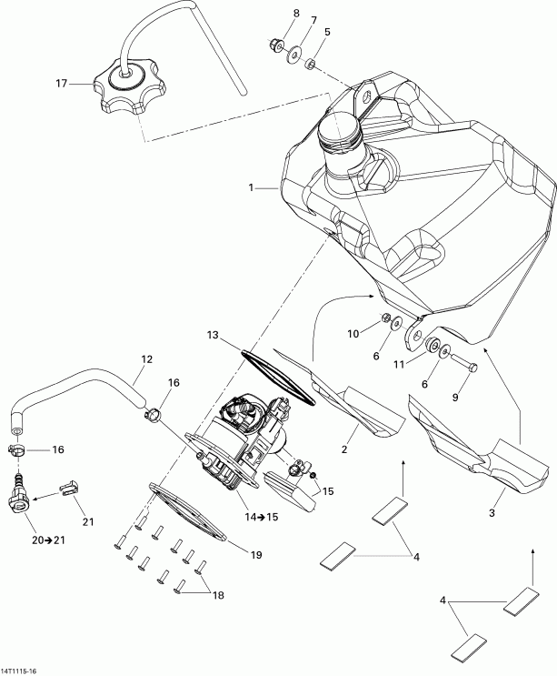 ATV BRP - Fuel System