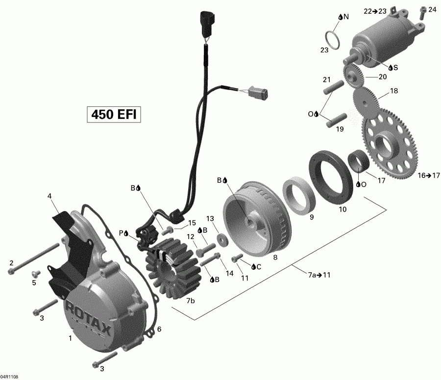 ���������� BRP - Magneto And Electric Starter