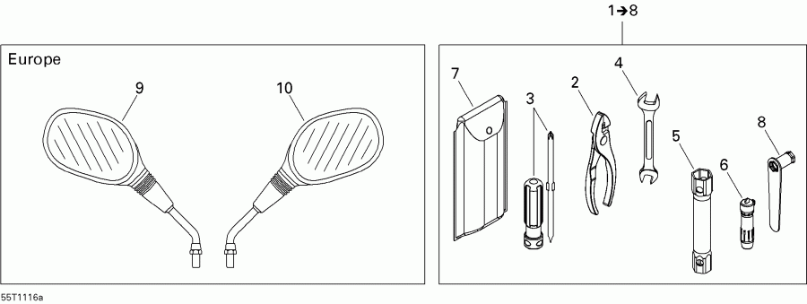   DS 450 Xxc, Xmx EFI, 2011 -   Xmx 