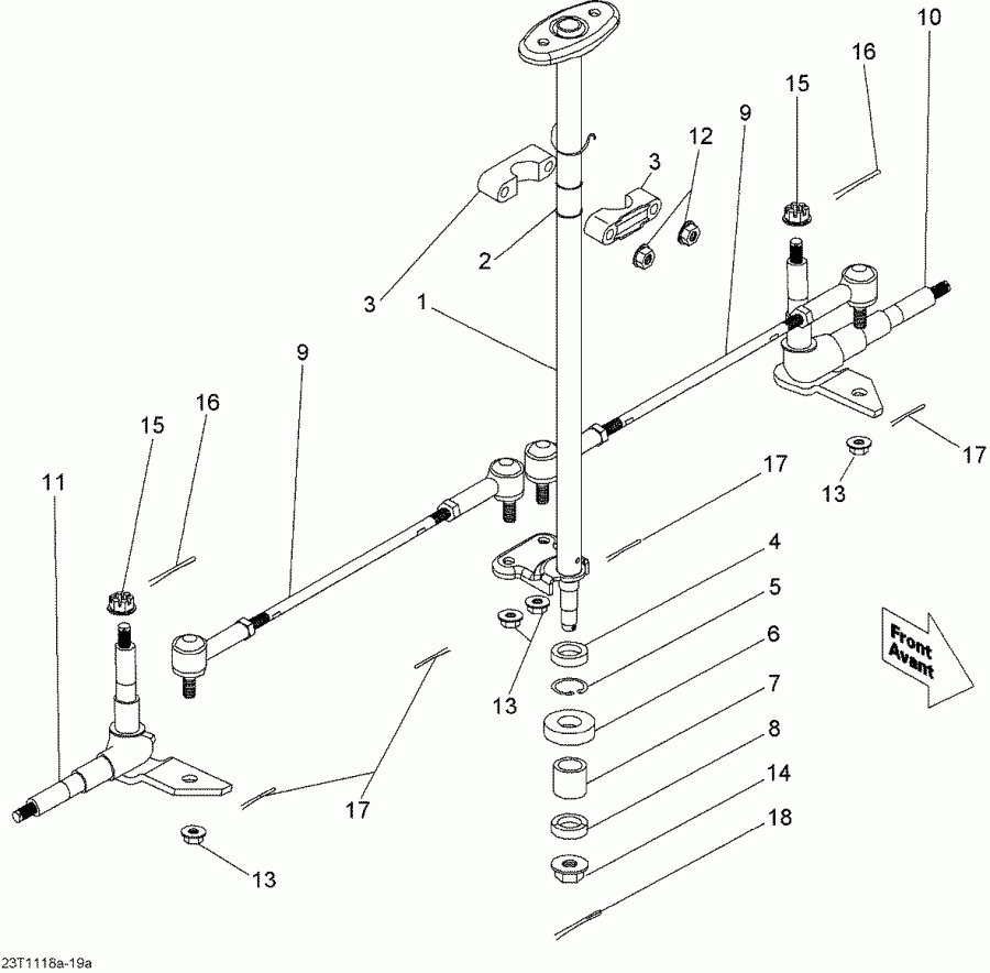  BRP DS 70, 2011  - Steering