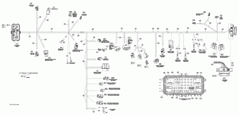 ������������  Outlander 500 EFI, 2011 - Main ���� �������� Xt, ������