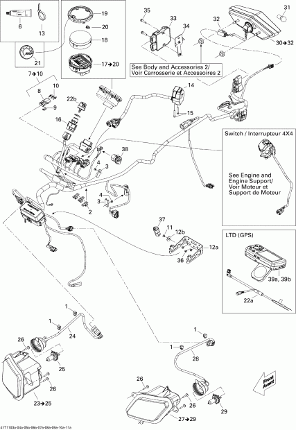    Outlander 800R EFI, XXC, 2011 - Electrical Accessories 1