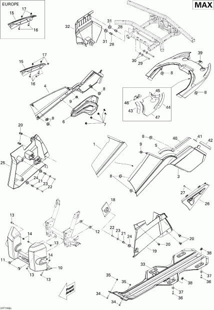  BRP Outlander Max 400 EFI, 2011 -    3