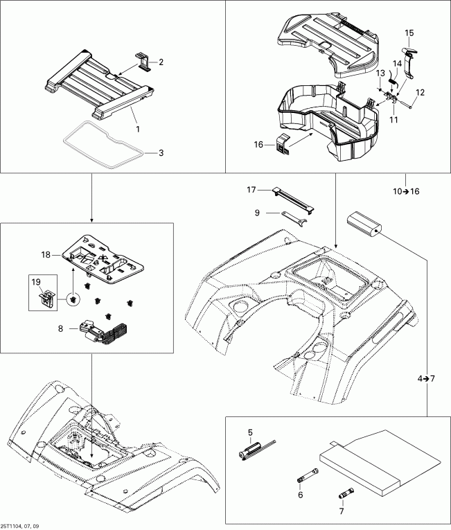  - Front And Rear Trays