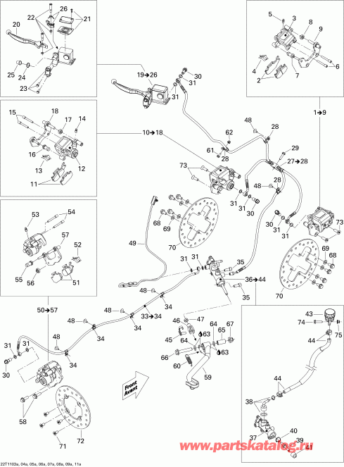 ATV BRP  Outlander Max 800R EFI Ltd, 2011 - s