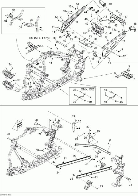 ATV BRP - Frame, System 2