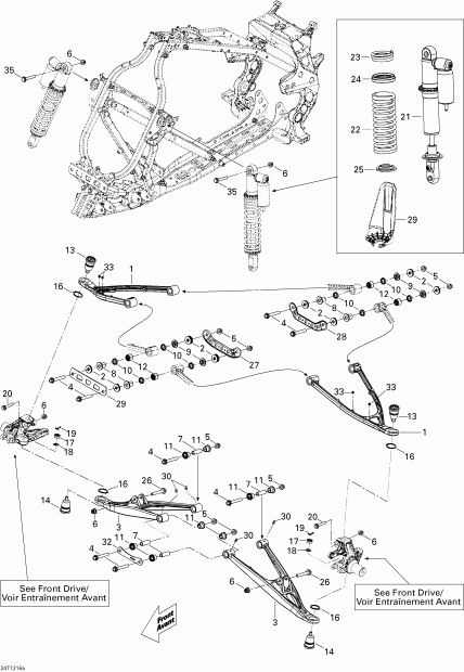 BRP DS 450EFI Xxc & Xmx, 2012 -   Xxc