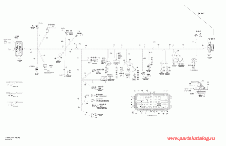 ���������� BRP Outlander 500EFI STD & XT, 2012 ������ - Main ���� �������� Xt