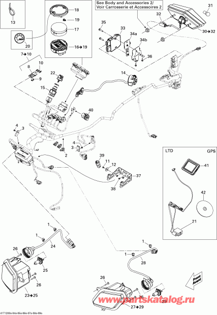ATV   Outlander 650EFI STD & XT, 2012 - Electrical Accessories 1