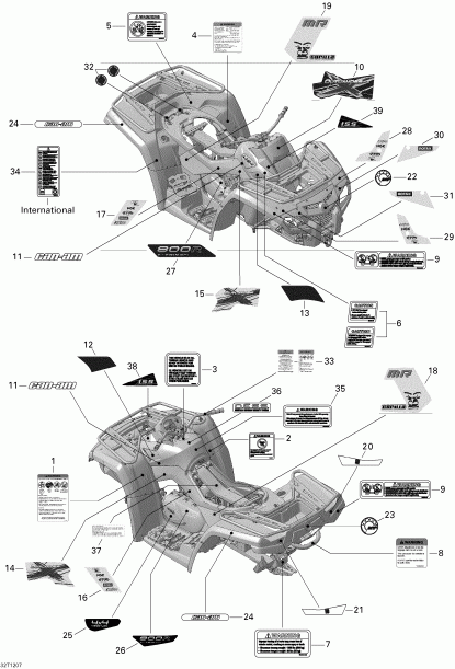    Outlander 800REFI Xmr, 2012 - 