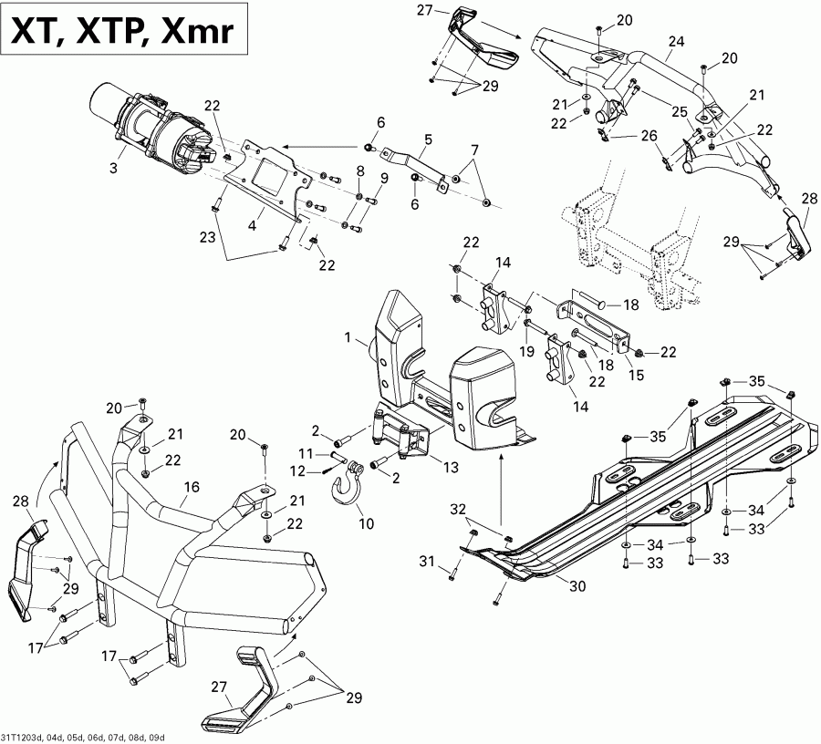  BRP Outlander MAX 650EFI STD, XT & XT-P, 2012 -    4