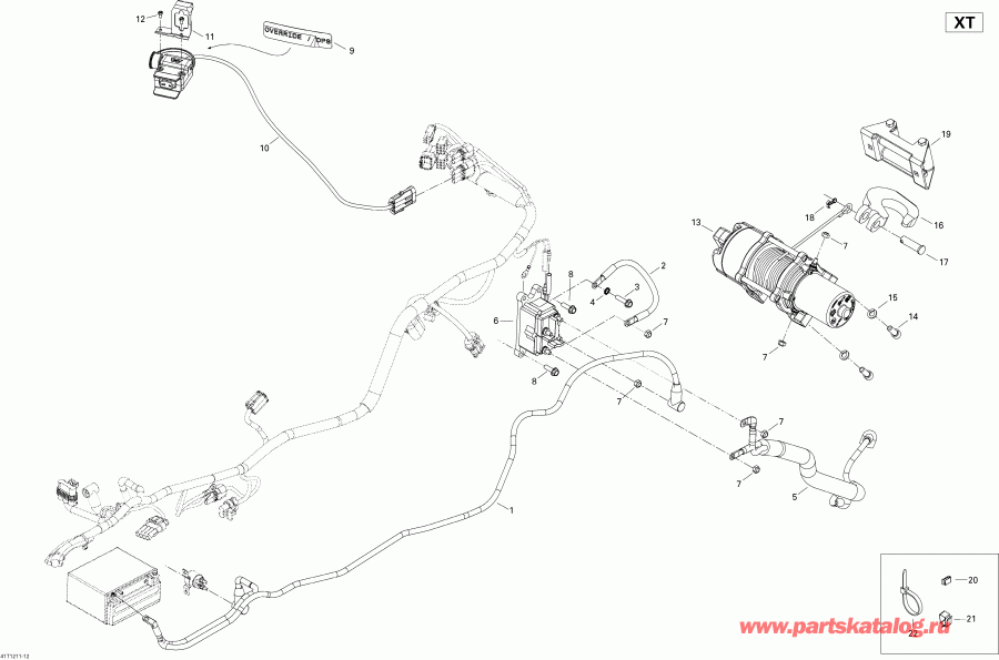  BRP - Electrical Accessories Xt