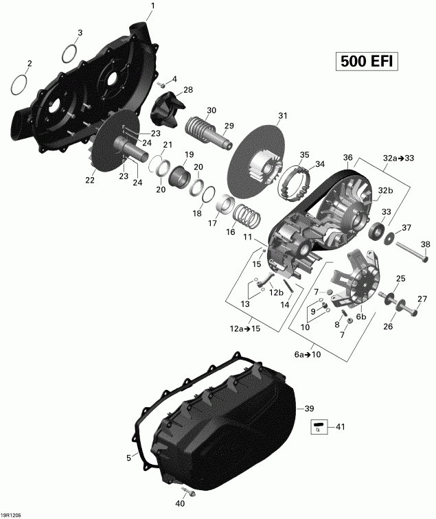 ATV  Renagade 500EFI STD, 2012 - 