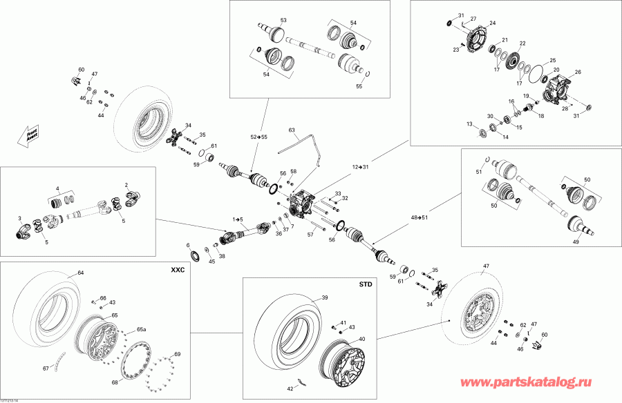  - Drive System, Rear