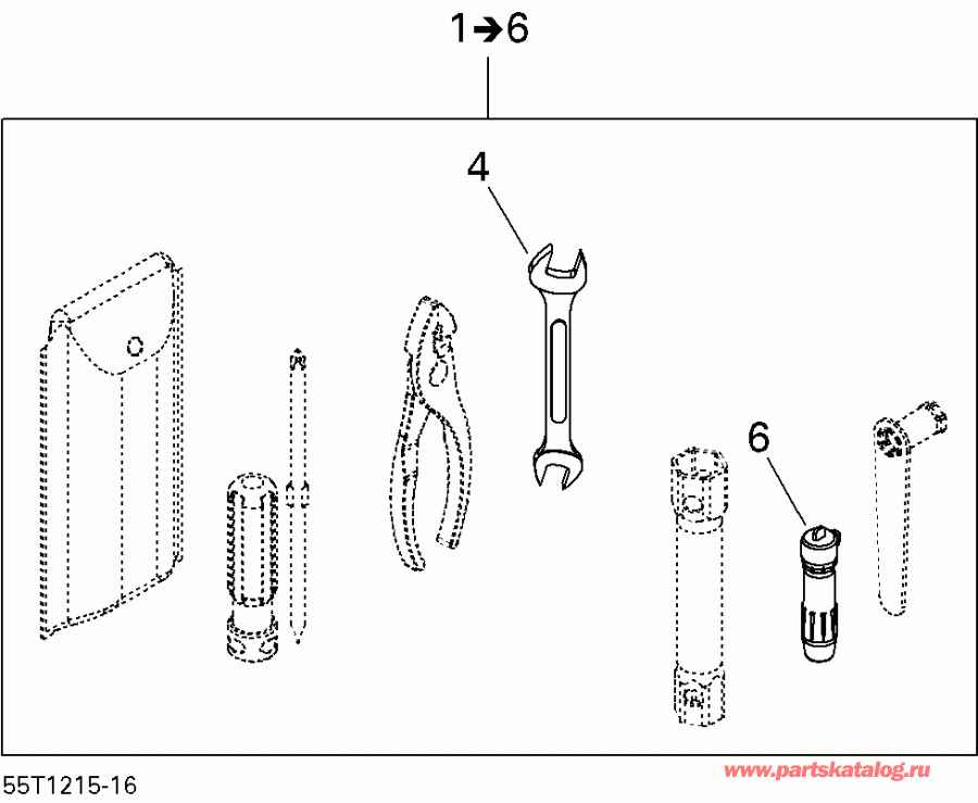  BRP DS 450EFI Xmx, 2013  - Tools