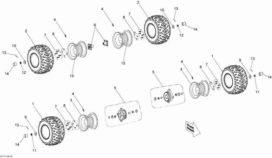    DS 90, 2013 - Wheels  Tires