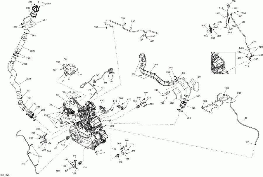 ATV  Outlander 650EFI XMR, 2013 -    Sport