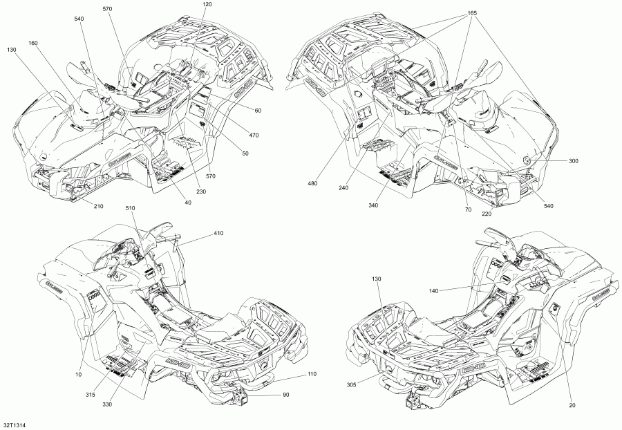 ������������  Outlander MAX 1000EFI LTD, 2013 - ��������