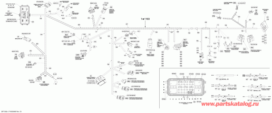 ATV BRP Outlander Max STD, XT, 400 EFI, 2013 - Main ���� �������� ������