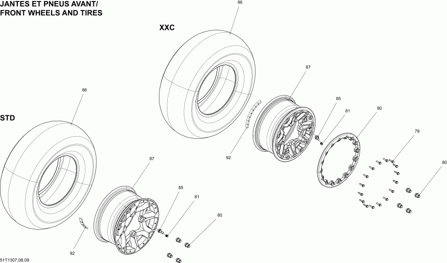 ATV - Wheels  Tires Front