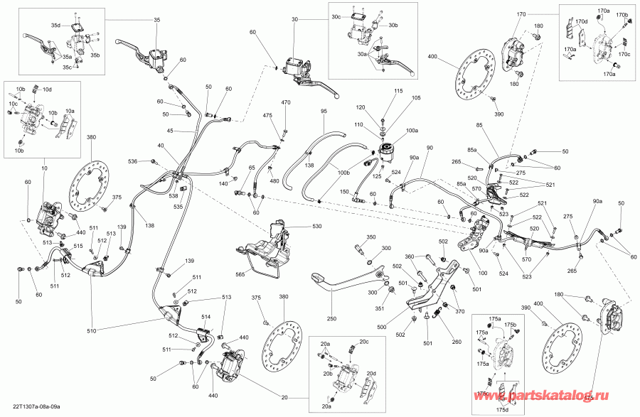 ATV Bombardier Renegade 800R EFI STD & XXC, 2013 - ������s Except ������