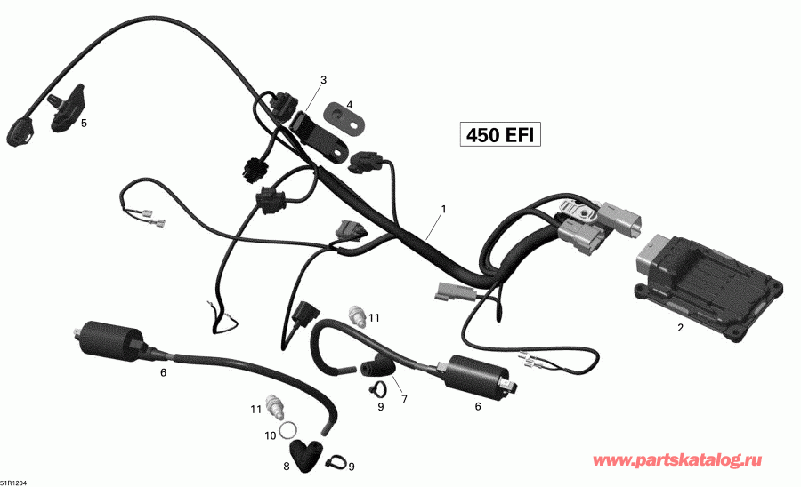  - Engine Harness And Electronic Module