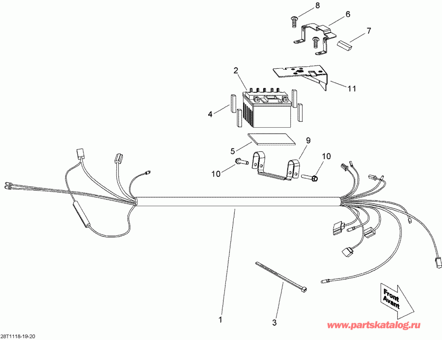    DS 90 X Mini, 2014 - Main Harness