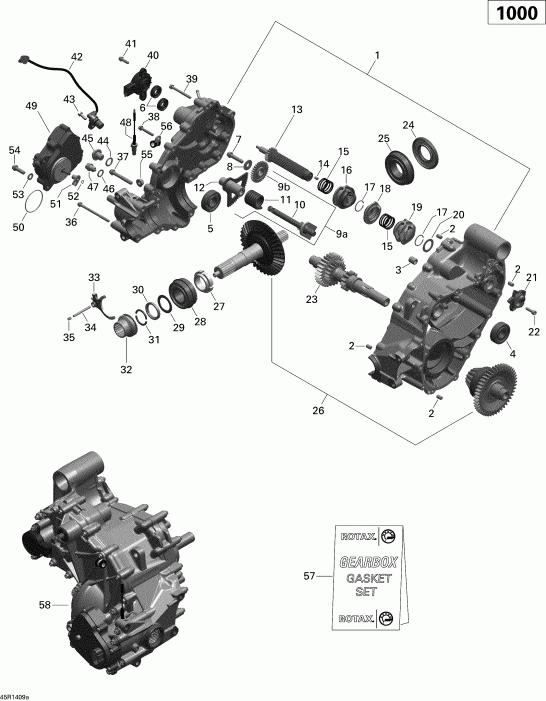  Bombardier Outlander 1000EFI, DPS, XT & XT-P, 2014  -  Box 1