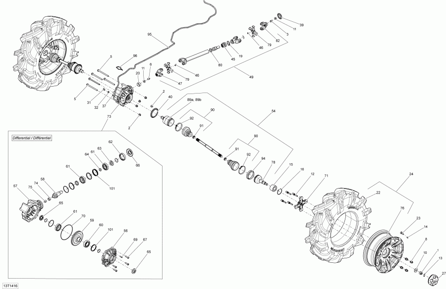 - Drive System, Rear