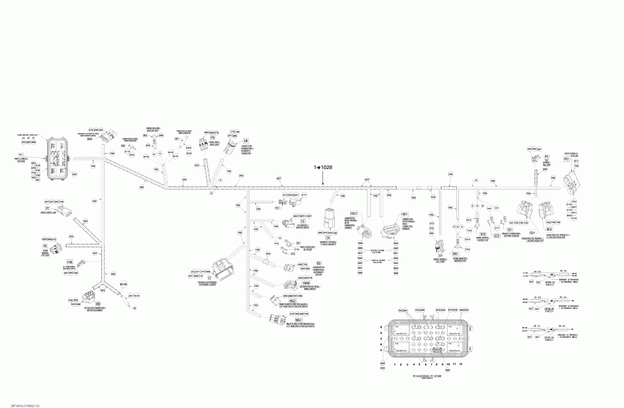 ����������  Outlander 400 EFI, STD, XT, 2014 - Main ���� �������� North America, International