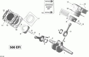 01- ,    (01- Crankshaft, Piston And Cylinder)