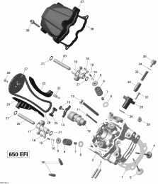 01-   , Front (01- Cylinder Head, Front)