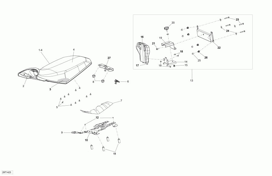 Bombardier  Outlander 6x6 (International & T3), 2014 - 29t1423