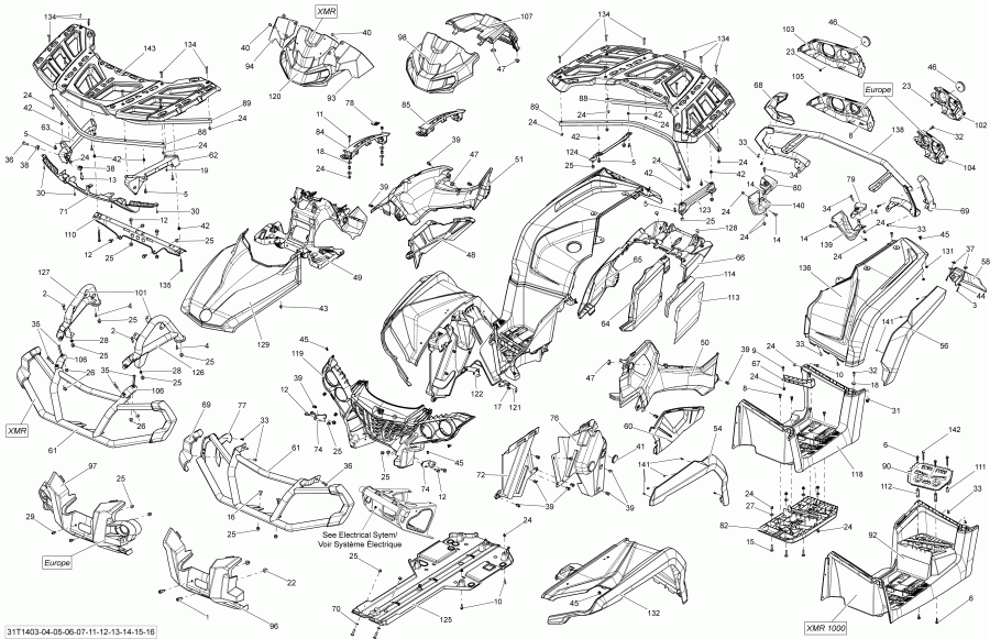 ������������ Bombardier Outlander MAX 1000EFI, DPS, XT & XT-P, 2014 ������ - ������ � ����������