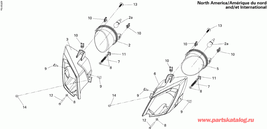 Bombardier DS 250 NA & INT, 2015 ������ - ��������� America, International