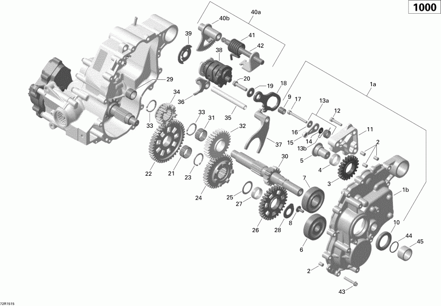  BRP Outlander 1000 EFI, 2015 - except T3 Package