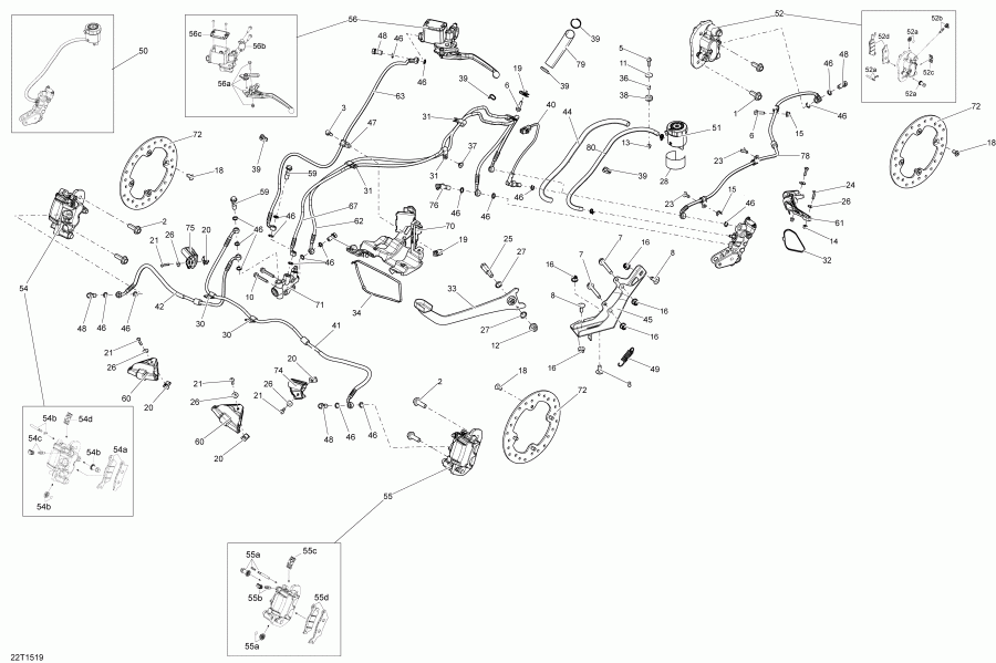 Bombardier Outlander 1000 EFI Xmr, 2015 - 22t1519