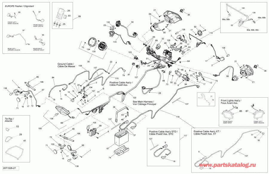������������  Outlander 400 EFI, STD(International only), 2015 - 20t1526