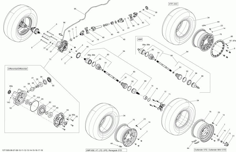   Outlander 500 EFI, 2015  - 13t1505