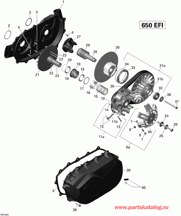 ATV   Outlander 650 EFI, 2015 - 19r1504