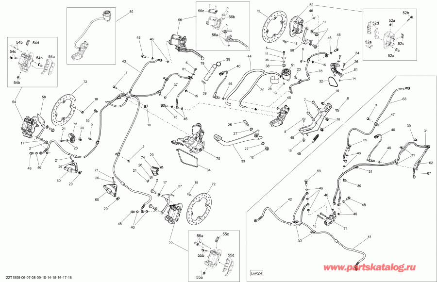������������ BRP Outlander 650 EFI Xmr, 2015 ������ - 22t1507
