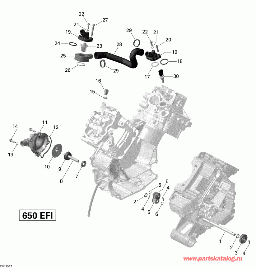    Outlander 6X6 650 EFI, 2015 - 27r1517