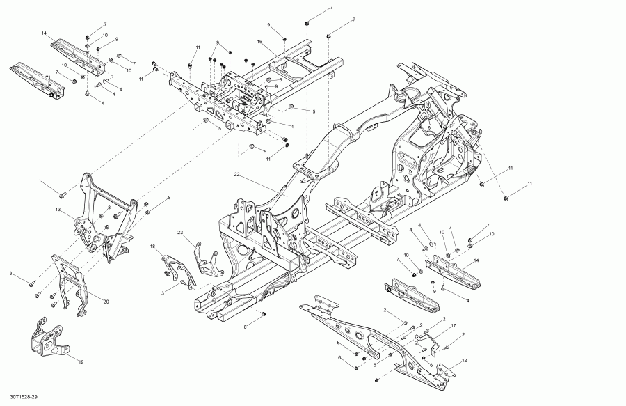���������� BRP ������ Outlander 6X6 650 EFI, 2015 - 30t1528