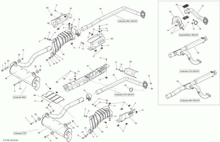 ATV BRP - 21t1501