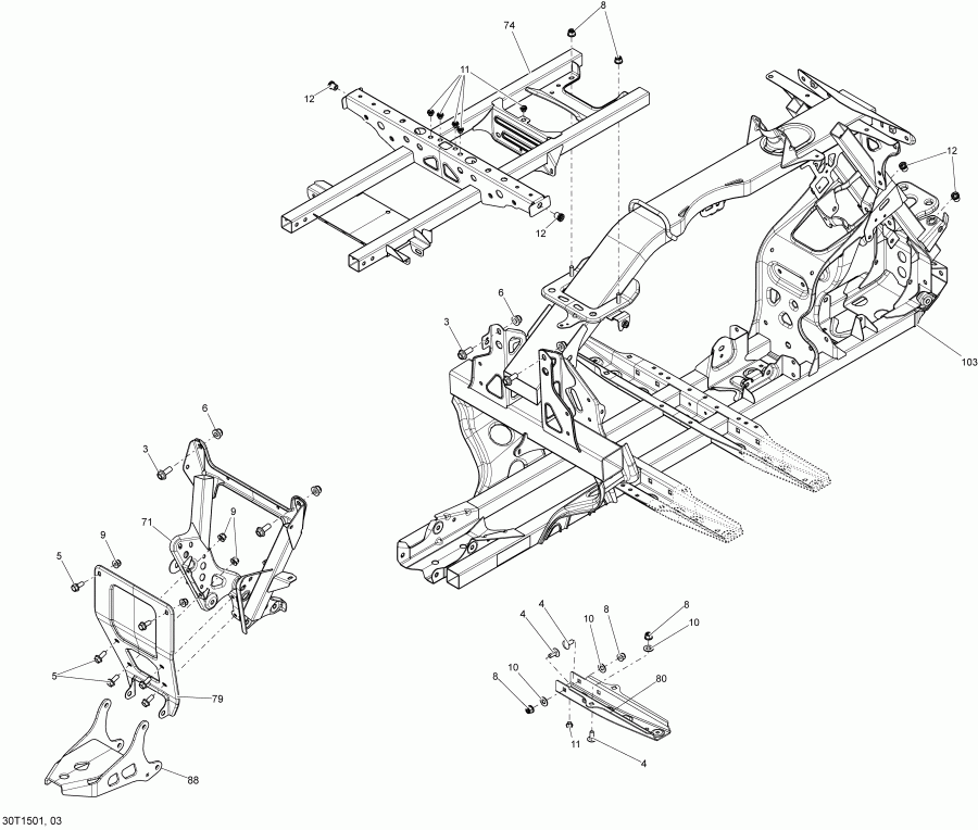 ����������� Outlander L 450 EFI, 2015 - 30t1501