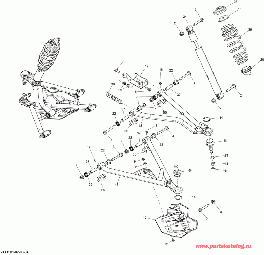  BRP Outlander L MAX 500 EFI, 2015 - 24t1504